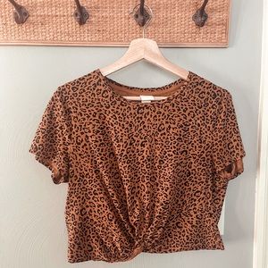 H&M crop tee